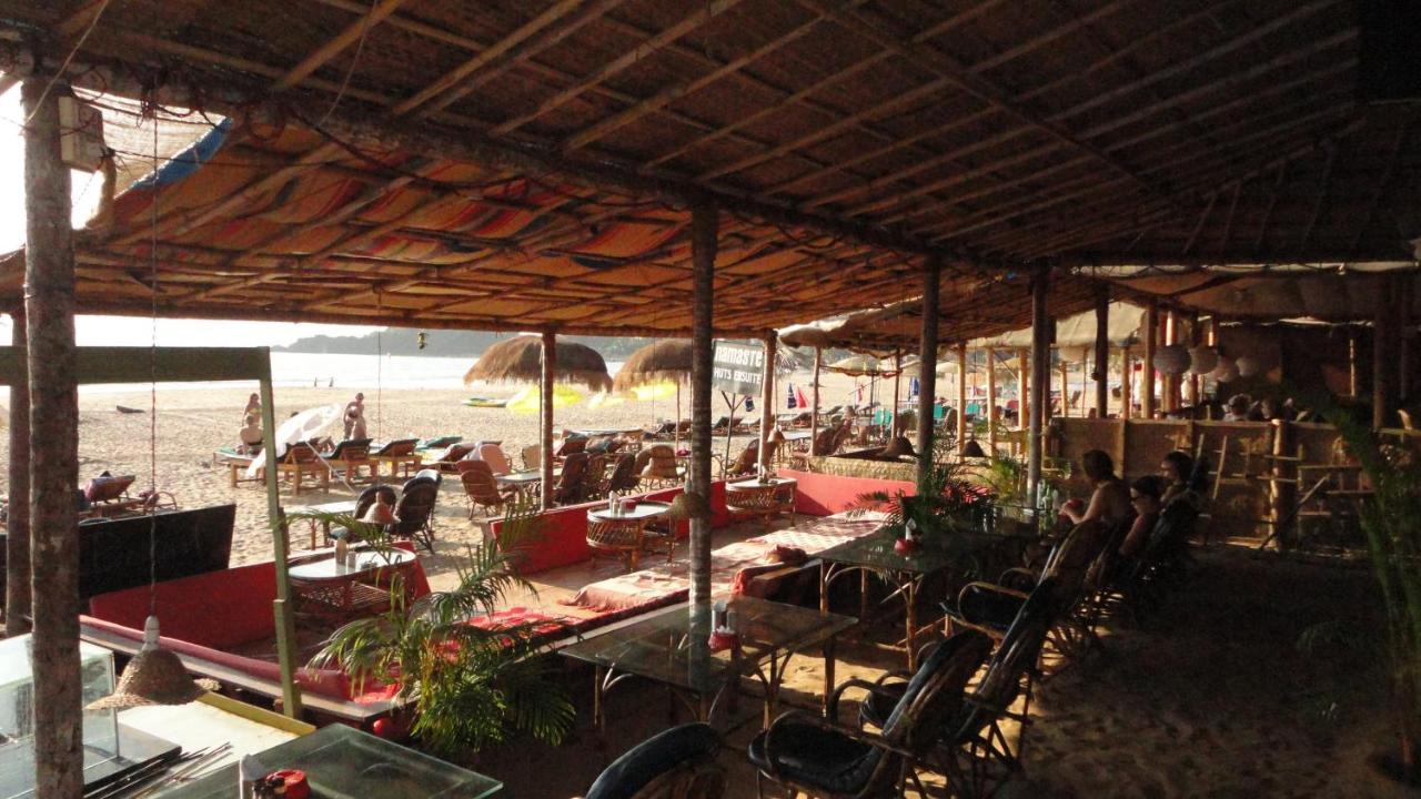 Casa Fiesta Sea Front Beach Huts Patnem Beach Exterior foto